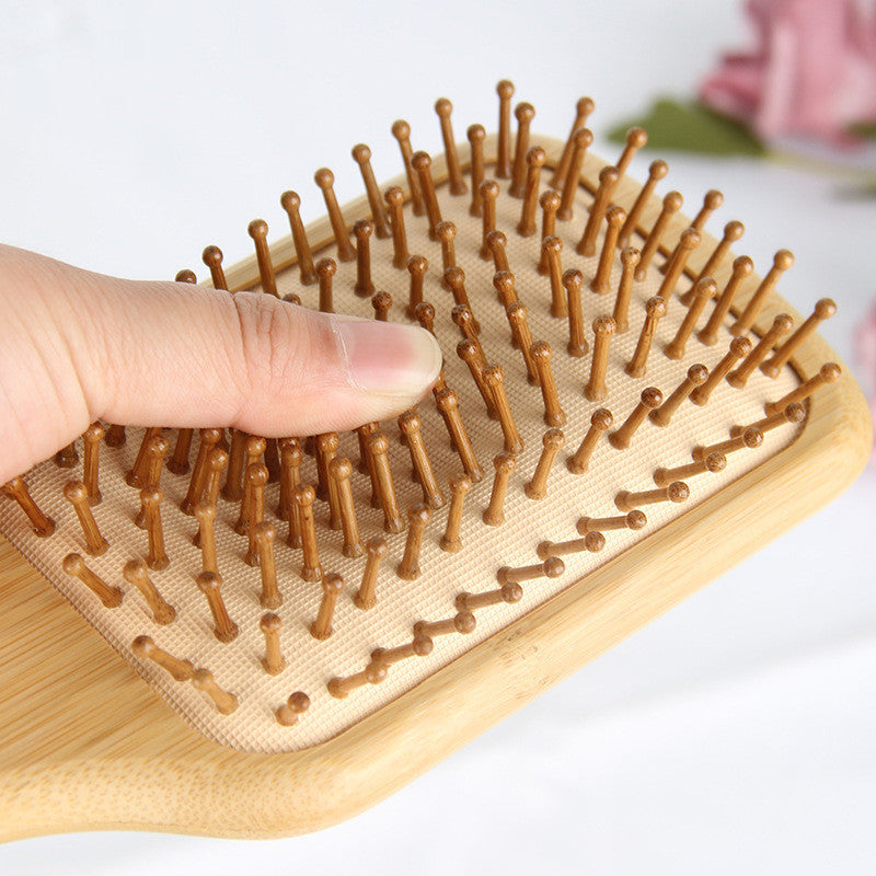 Air Cushion Comb Household Massage Scalp Meridian Wood Comb Anti-Static Hair Styling Air Bag Comb